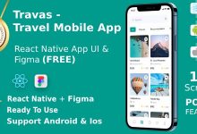 Traves v1.3 Nulled - Travel Mobile App - UI Kit - React Native