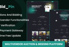 Bid_Pin v1.1.0 Nulled - Multivendor Auction & Bidding Platform