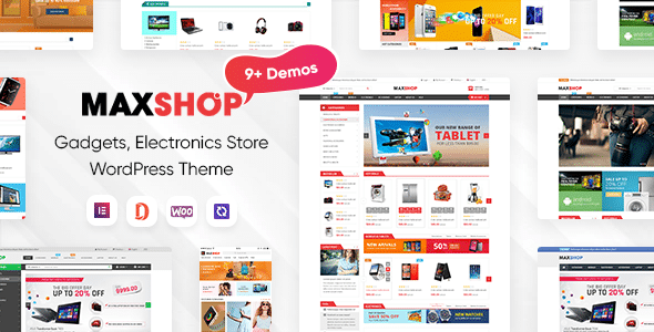 MaxShop v3.6.16 Nulled - Electronics Store Elementor WooCommerce WordPress Theme