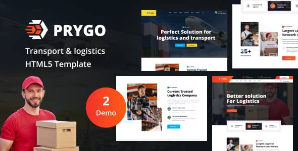 Prygo – Transport & Logistics HTML5 Template