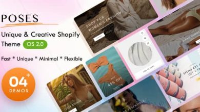 Poses Nulled - Cosmetics & Swimwear Shopify Theme OS 2.0