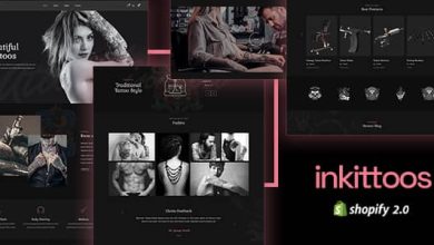 inkittoos Nulled - Tattoo Shopify Theme