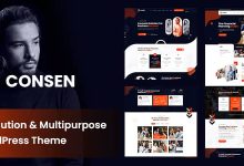 Consen v1.0 Nulled - IT Solution & Multi-Purpose WordPress Theme
