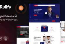 Rulify v1.0 Nulled - Intellectual Property Consultancy Law Firm WordPress Theme