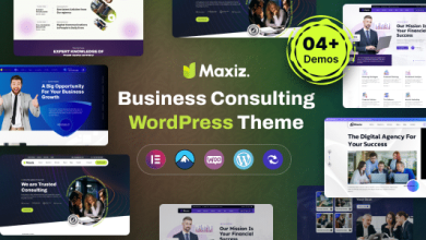Maxiz v1.0 Nulled - Business Consulting WordPress Theme