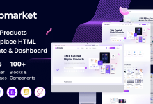 DpMarket – Digital Products Marketplace Html5 Template With Dashboard