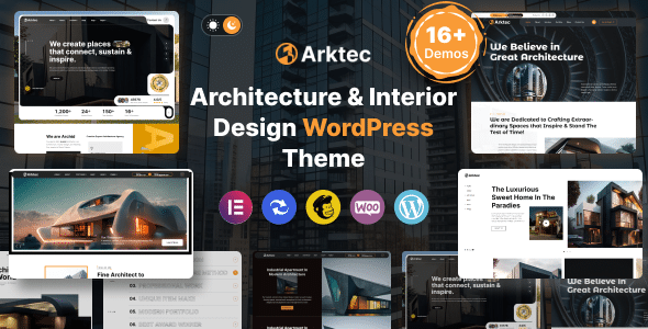 Arktec v1.0 Nulled - Architecture & Interior