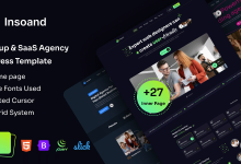 Insoand Nulled - IT Startup & SaaS Agency HTML5 Template