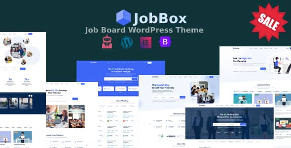 JobBox v1.2.9 Nulled - Job Board & Career Portal Recruitment Agency WordPress Theme