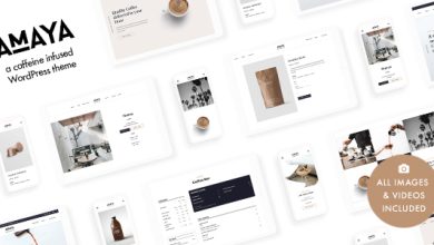 Amaya v2.15 Nulled - Coffee Shop WordPress Theme