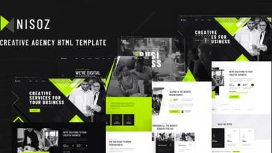 Nisoz Nulled - Creative Agency HTML Template