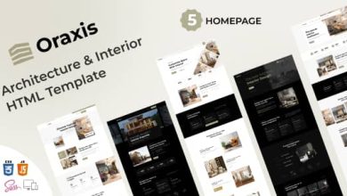 Oraxis Nulled - Architecture & Interior HTML Template