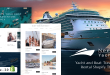 Neera v1.1 Nulled - Yacht Boat & Travel Rental Services Shopify Theme