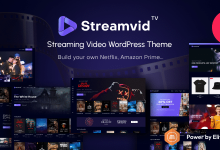 StreamVid v5.0.5 Nulled - Streaming Video WordPress Theme