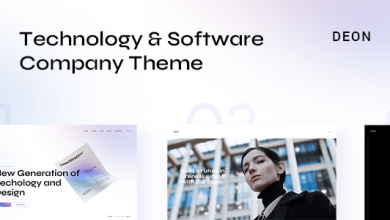 Deon v1.3 Nulled - Technology and Software Company Theme