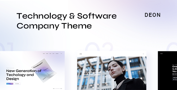 Deon v1.3 Nulled - Technology and Software Company Theme