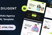 Diligent Nulled - Creative Agency & Portfolio HTML Template