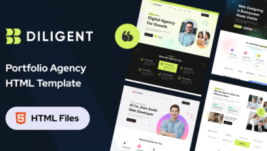 Diligent Nulled - Creative Agency & Portfolio HTML Template