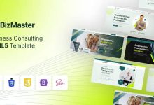 BizMaster Nulled - Consulting Business HTML Template Multipurpose