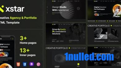 Xstar Nulled - Creative Agency & Portfolio HTML Template