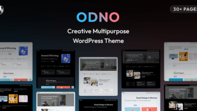 Odno v1.0 Nulled - Creative Multipurpose WordPress Theme