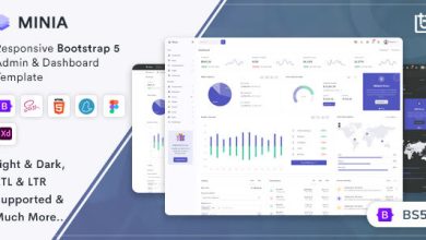 Minia v2.3.0 Nulled - Bootstrap 5 Admin & Dashboard Template