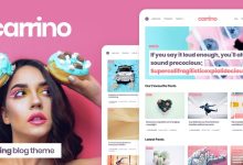 Carrino v1.8.1 Nulled - An Exciting Gutenberg Blog Theme