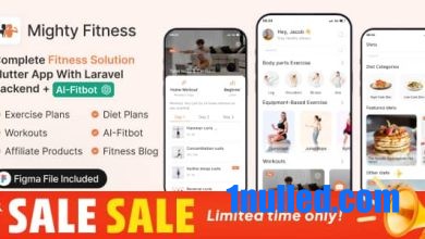 MightyFitness v3.0 Nulled - Complete Fitness Solution Flutter App With Laravel Backend + ChatGPT (AIFitbot)