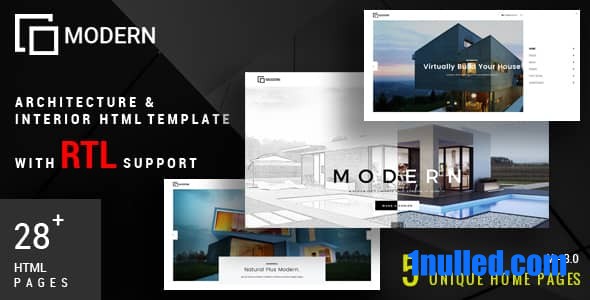 Modern Nulled - Architecture HTML Template