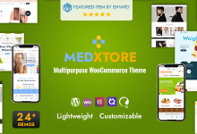 MedXtore v3.2 – Responsive Multipurpose Elementor WooCommerce WordPress Theme