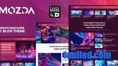 Mozda v1.1 Nulled - Micro Magazine & Blog Theme with Dark Mode
