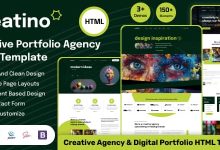 Creatino – Creative Agency & Portfolio HTML Template