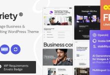 Variety v1.0.0 Nulled - Multipage Business & Consulting WordPress Theme