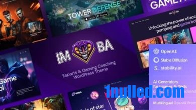 Imba v1.0 Nulled - Esports & Gaming Coaching WordPress Theme