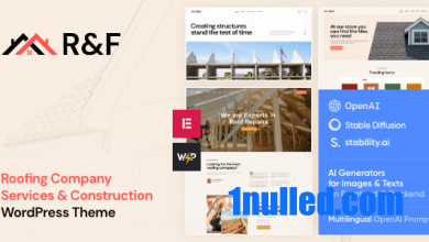 R&F v1.0 Nulled - Roof & Floor WordPress Theme