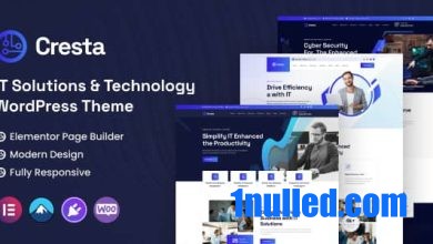 Cresta v1.0 Nulled - IT Solutions & Technology WordPress Theme