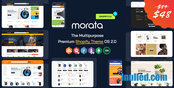 Morata v1.0 Nulled - Fastest Shopify 2.0 Theme