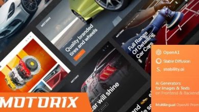 Motorix v1.0 Nulled - Car Repair, Shop & Detailing WordPress Theme