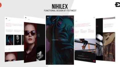 Nihilex v1.3 Nulled - Photography Portfolio Template