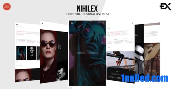 Nihilex v1.3 Nulled - Photography Portfolio Template