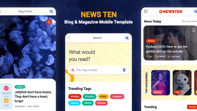 Newsten Nulled - Blog & Magazine Mobile HTML Template