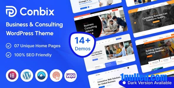 Conbix v2.2.8 Nulled - Business Consulting WordPress Theme