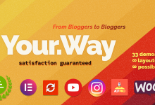 YourWay v1.2.4 Nulled - Multi-Concept Blog WordPress Theme