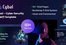 Cybal Nulled - Cyber Security Next js Template