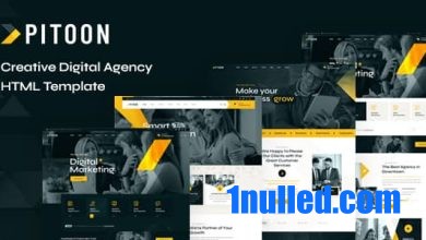 Pitoon Nulled - Creative Digital Agency HTML Template