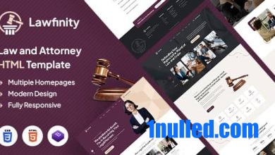 Lawfinity Nulled - Law and Attorney HTML Template