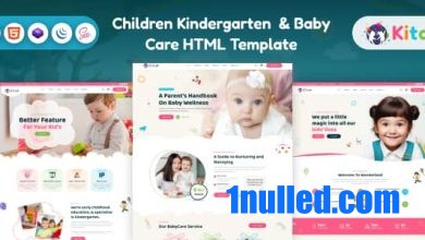 Kitar Nulled - Children Kindergarten & Baby Care HTML Template