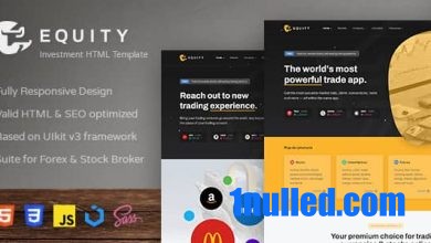 Equity Nulled - Investment and Forex HTML Template