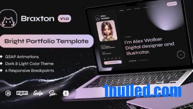 Braxton Nulled - Personal Portfolio & Resume HTML Template