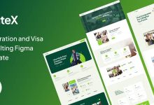 RouteX Nulled - Immigration and Visa Consulting Figma Template